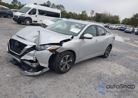 2021 Nissan Sentra Sv Xtronic Cvt z USA, uszkodzony, nr VIN 3N1AB8CV8MY280558